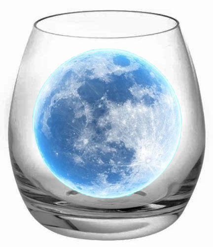 luna nel bicchiere